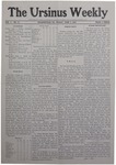 The Ursinus Weekly, June 2, 1905