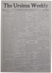 The Ursinus Weekly, June 9, 1905