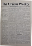 The Ursinus Weekly, December 4, 1903