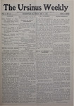 The Ursinus Weekly, December 11, 1903 by John E. Hoyt