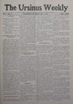 The Ursinus Weekly, January 8, 1904