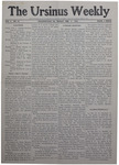The Ursinus Weekly, February 5, 1904