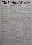 The Ursinus Weekly, June 10, 1904