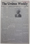 The Ursinus Weekly, September 26, 1902 by Walter E. Hoffsommer