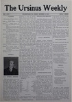 The Ursinus Weekly, October 10, 1902
