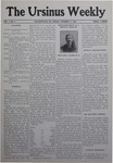 The Ursinus Weekly, October 17, 1902 by Walter E. Hoffsommer, Augustus W. Bomberger, Henry Graber, Linden Howell Rice, and John E. Hoyt