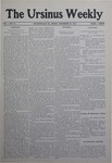 The Ursinus Weekly, November 28, 1902 by Walter E. Hoffsommer and William Harvey Erb