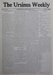 The Ursinus Weekly, May 1, 1903