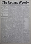 The Ursinus Weekly, May 22, 1903