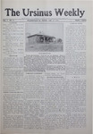 The Ursinus Weekly, January 14, 1910